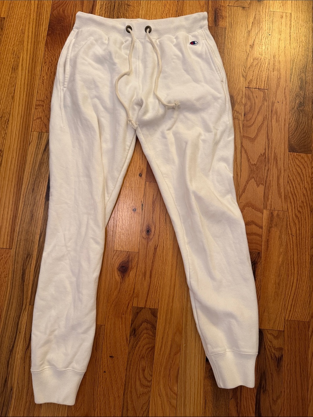 Champion Cream Drawstring Joggers